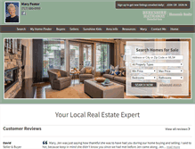 Tablet Screenshot of maryfosterhomes.com